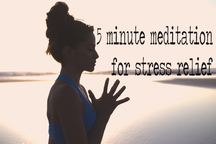 Meditation mindfulness stress relief techniques
