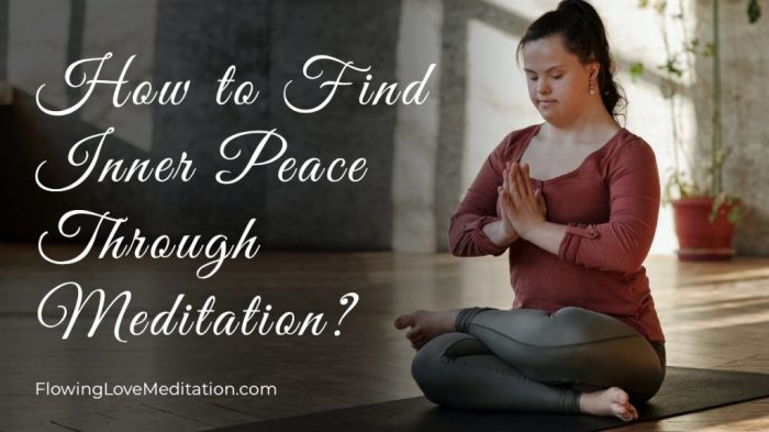 Meditation inner minute